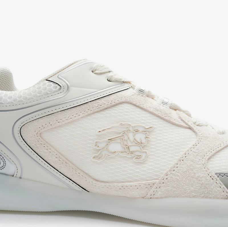 Matrix Sport Sneakers in Silver/white - Men | Burberry® Official