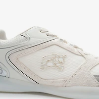 Matrix Sport Sneakers in Silver/white - Men | Burberry® Official