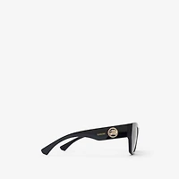 EKD Cat-eye Sunglasses in Black - Women | Burberry® Official