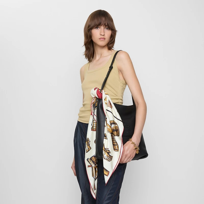 Knight Armour​ Silk Scarf in Cotton | Burberry® Official