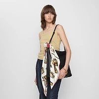 Knight Armour​ Silk Scarf in Cotton | Burberry® Official