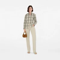 Regular Fit Check Cotton Shirt - Women | Burberry® Official