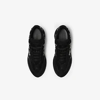 Nylon, Suede and Leather Eclipse Sneakers in Black - Men | Burberry® Official