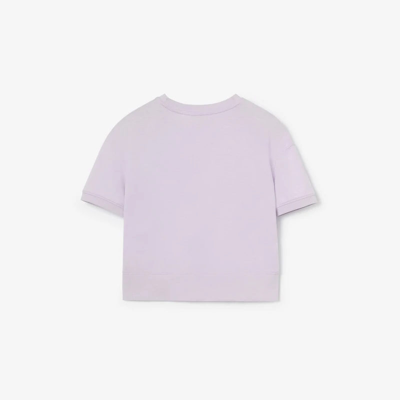 Thomas Bear and Friends Cotton T-shirt in Muted lilac | Burberry® Official