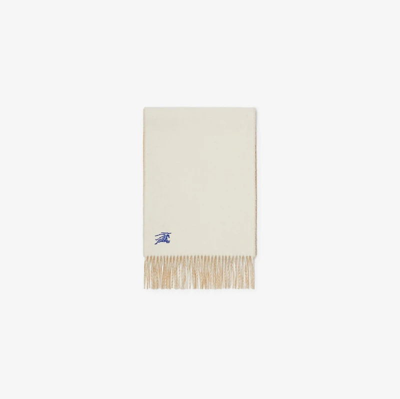 Reversible Cashmere Scarf in Sand/neutral | Burberry® Official