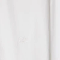 Regular Fit Cotton Poplin Formal Shirt in White - Women | Burberry® Official