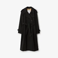 Long Castleford Trench Coat in Black - Women | Burberry® Official
