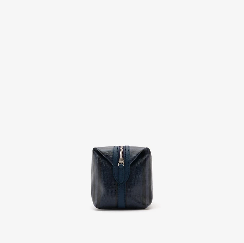 Highlands Travel Pouch in Navy - Men | Burberry® Official