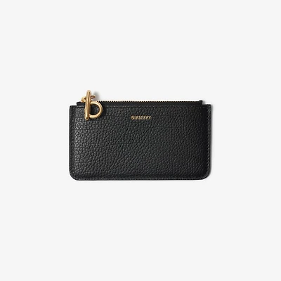 Rocking Horse Zip Card Case​ in Black - Women | Burberry® Official