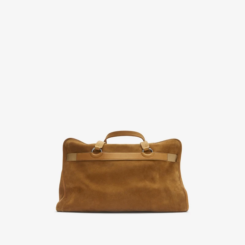 B Clip Holdall in Hebden - Men, Leather | Burberry® Official