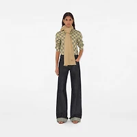Cashmere Silk Scarf in Sand | Burberry® Official