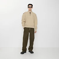 Gabardine Trousers in Thorn green - Men | Burberry® Official