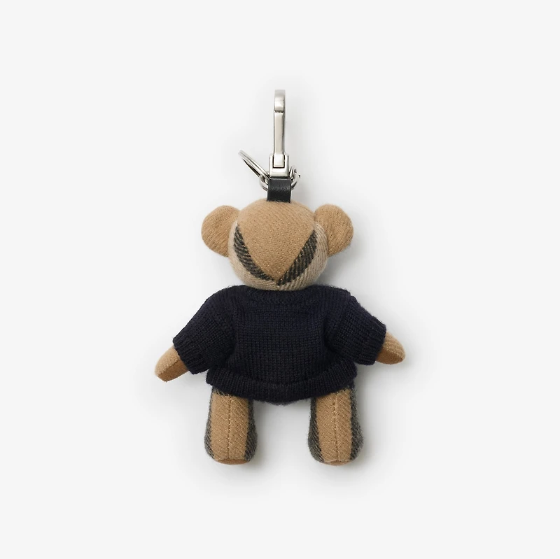 Thomas Bear Charm in British blue - Men | Burberry® Official