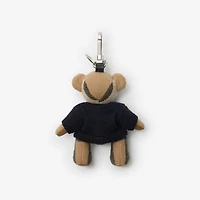 Thomas Bear Charm in British blue - Men | Burberry® Official