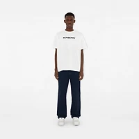 Logo Cotton T-shirt in White