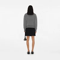 EKD Wool Cashmere Sweater in Grey - Women | Burberry® Official