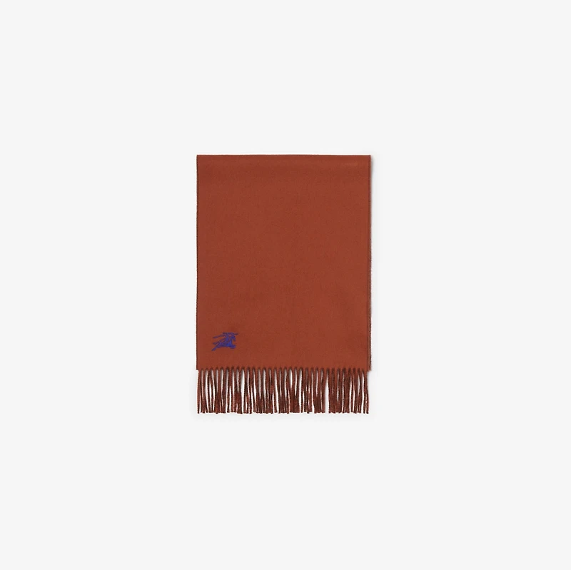 Reversible Cashmere Scarf in Treacle/brick | Burberry® Official