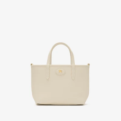 Mini Reversible Bloomsbury Tote​ in Soap beige/light beige - Women | Burberry® Official