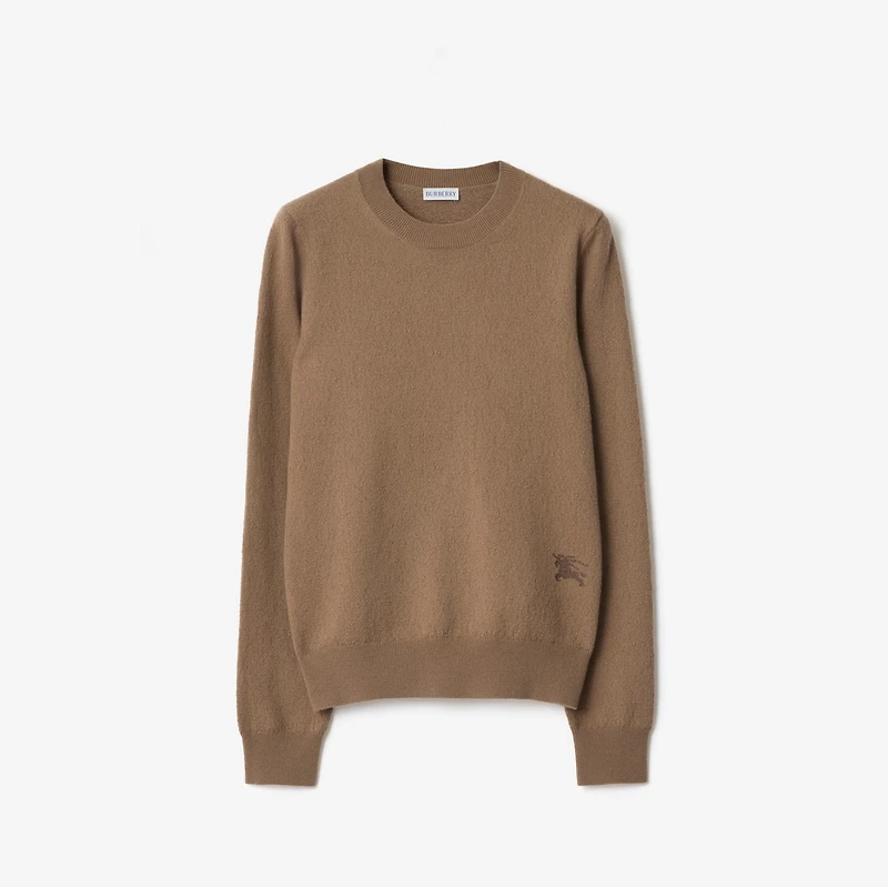 Wool Sweater in Camel - Women | Burberry® Official