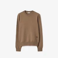 Wool Sweater in Camel - Women | Burberry® Official