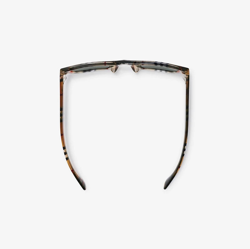 Check Square Sunglasses in Vintage check | Burberry® Official