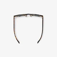 Check Square Sunglasses in Vintage check | Burberry® Official