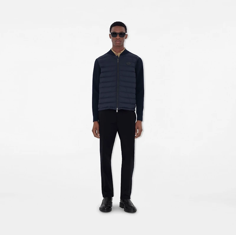 Cotton Chinos in Navy - Men | Burberry® Official