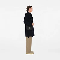 Mid-length Kensington Heritage Trench Coat in Coal blue - Men, Cotton Gabardine | Burberry® Official