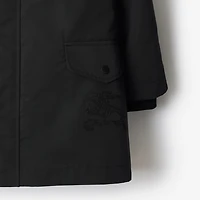 Detachable Warmer Nylon Parka in Black | Burberry® Official
