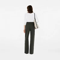 Regular Fit Cotton Poplin Shirt in White - Women | Burberry® Official