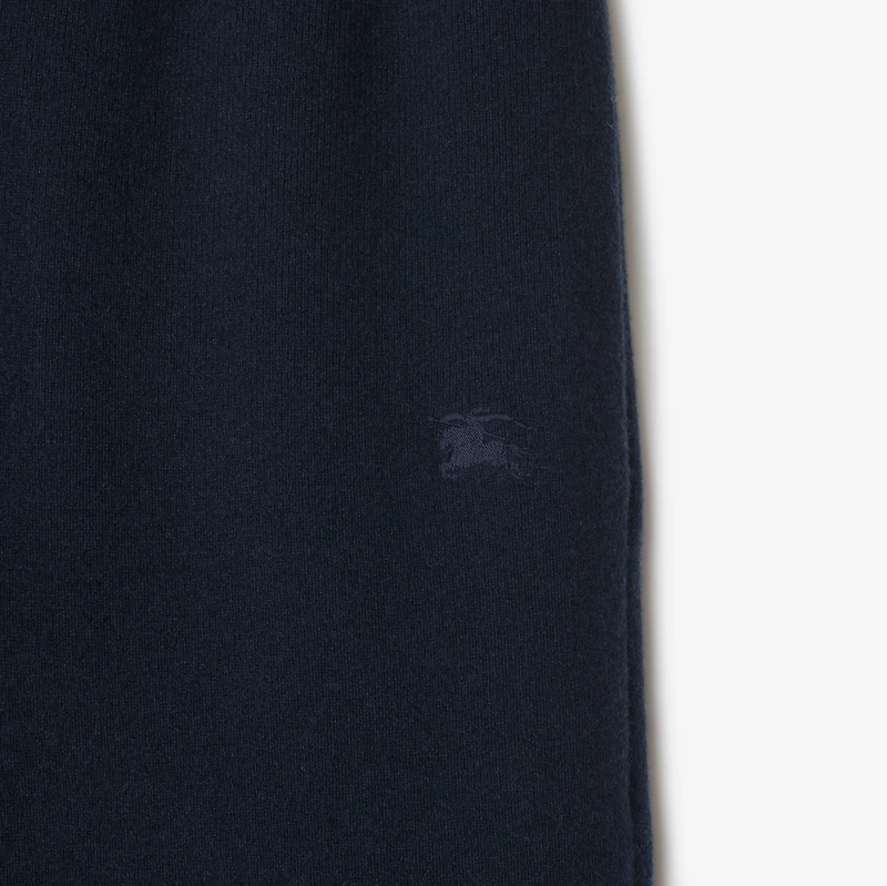 Cashmere Blend Jogging Pants in Navy - Men | Burberry® Official