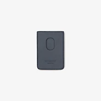 Pop Check Magnetic Card Case in Midnight blue - Men | Burberry® Official