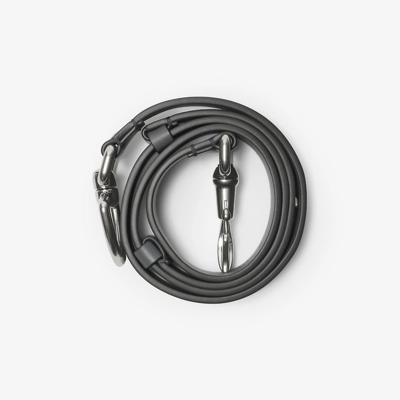 Leather Equestrian Belt in Cobble - Women | Burberry® Official