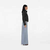 Leather Biker Jacket in Black - Women | Burberry® Official