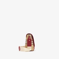 Note Bag in Archive beige/ruby red - Women | Burberry® Official