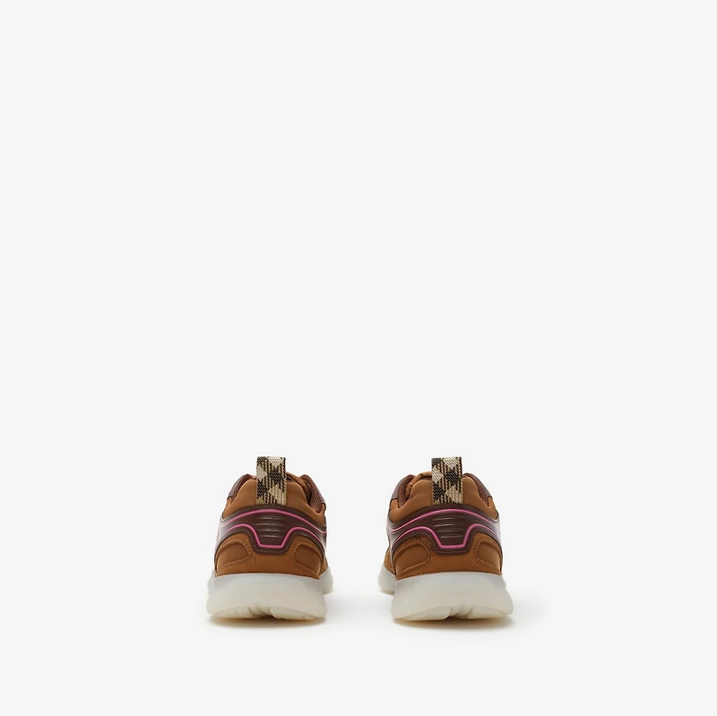 Matrix Sport Sneakers in Chestnut brown - Women | Burberry® Official