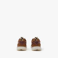 Matrix Sport Sneakers in Chestnut brown - Women | Burberry® Official