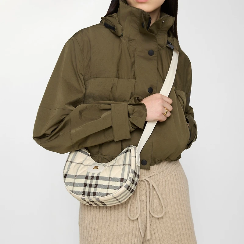 Horseshoe Crossbody Bag​ in Light beige - Women | Burberry® Official