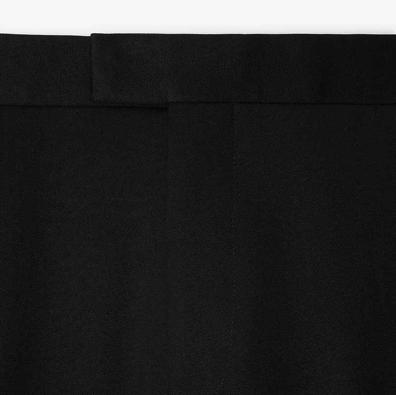 Wool Tuxedo Trousers in Black - Men | Burberry® Official