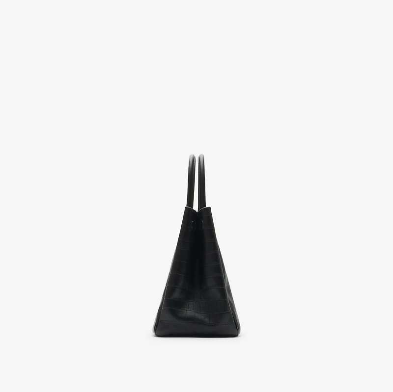Medium Rocking Horse Tote in Black - Women | Burberry® Official