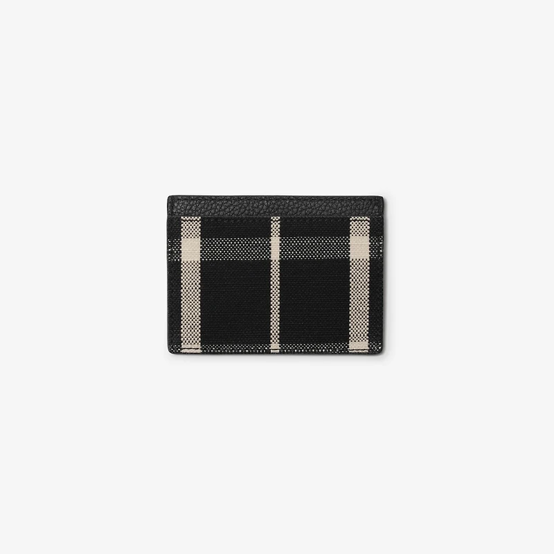Bloomsbury Zip Wallet & Cardcase​ in Black/calico beige - Women, Leather | Burberry® Official