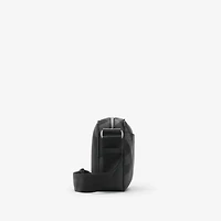 Slim Grid Crossbody Bag in Charcoal - Men, Nylon, Technical | Burberry® Official