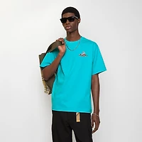 Sleeping Knight Cotton T-shirt in Atom blue - Men | Burberry® Official