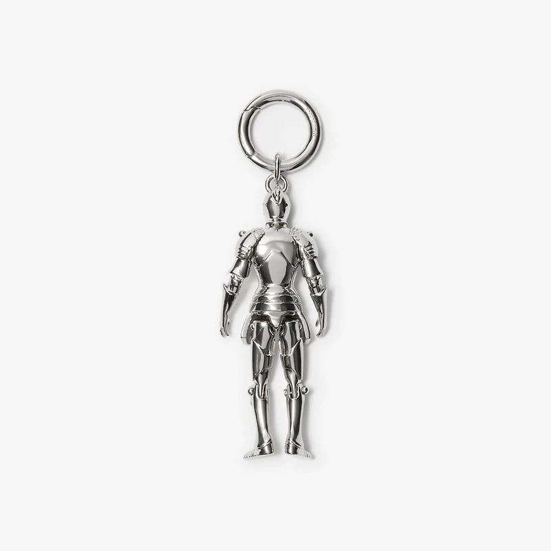 Knight Bag Charm in Palladium/gold - Men | Burberry® Official
