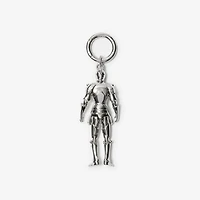 Knight Bag Charm in Palladium/gold - Men | Burberry® Official