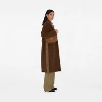 Wool Cashmere Wrap Coat in Tor/canvas - Women | Burberry® Official