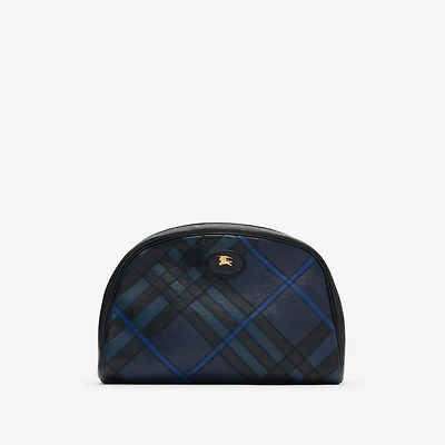 Highlands Pouch in Storm blue - Men | Burberry® Official