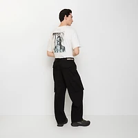 Cotton Cargo Trousers in Black - Men | Burberry® Official