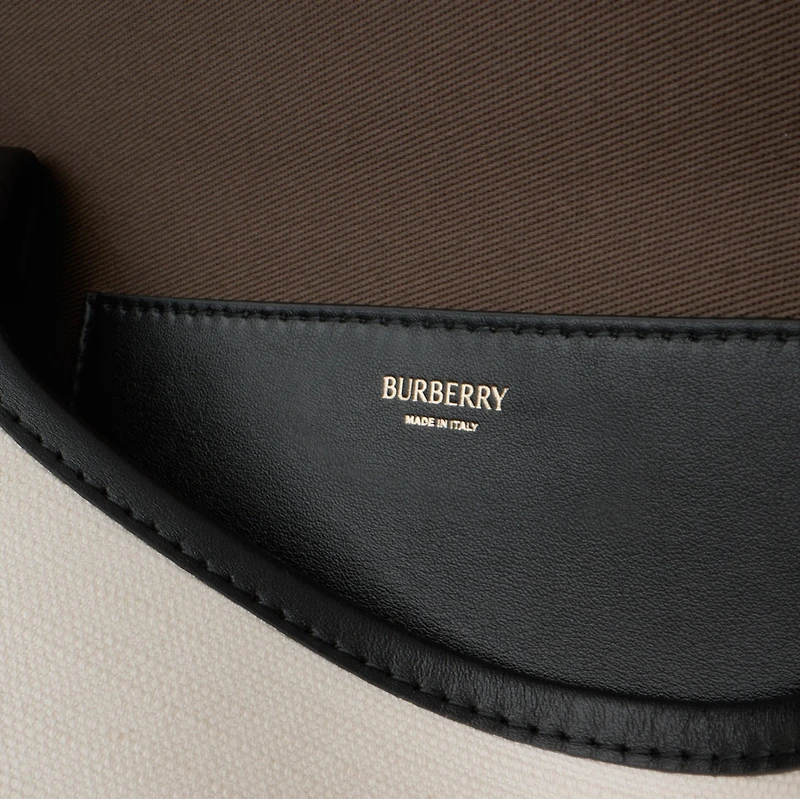 Highlands Crossbody Bag in Soap - Women, Cotton, Linen | Burberry® Official