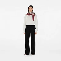 Tower Bridge Silk Scarf in Veneer | Burberry® Official